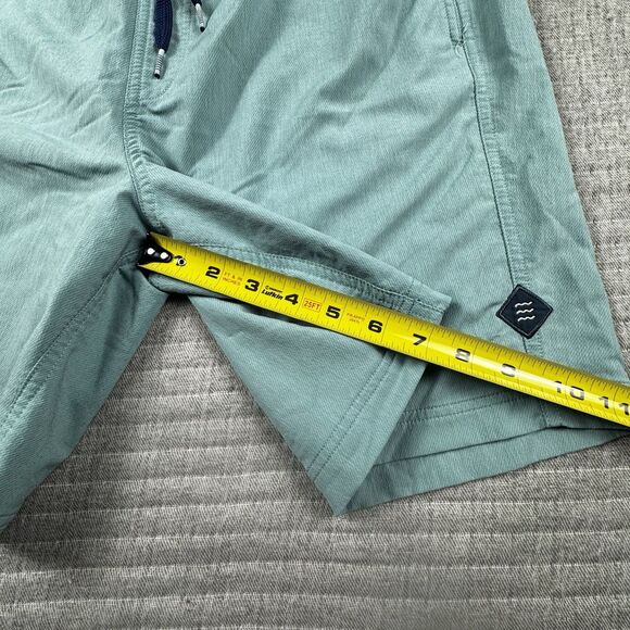 Freefly Breeze Short Men L Blue 7" LL Bamboo Drawstring Performance Gym Running - Picture 3 of 8